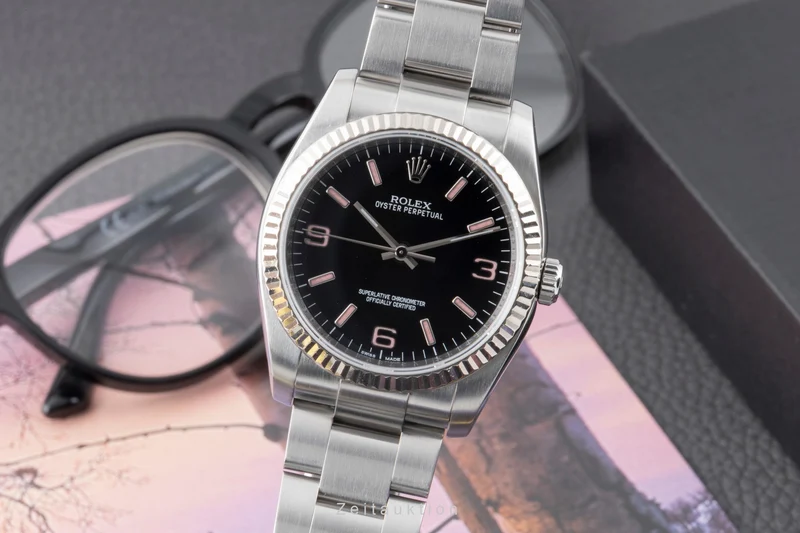 Rolex Oyster Perpetual steel / gold automatic men's watch 116034 [2601047]
