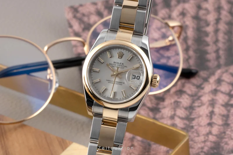 Rolex Lady Datejust steel / gold automatic women's watch 179163 [2600786]
