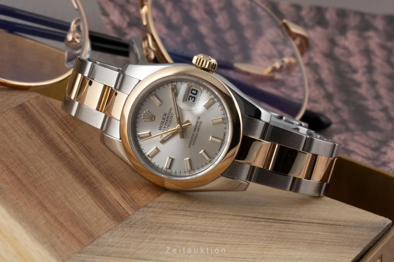 Rolex Lady Datejust steel / gold automatic women's watch 179163 [2600786]