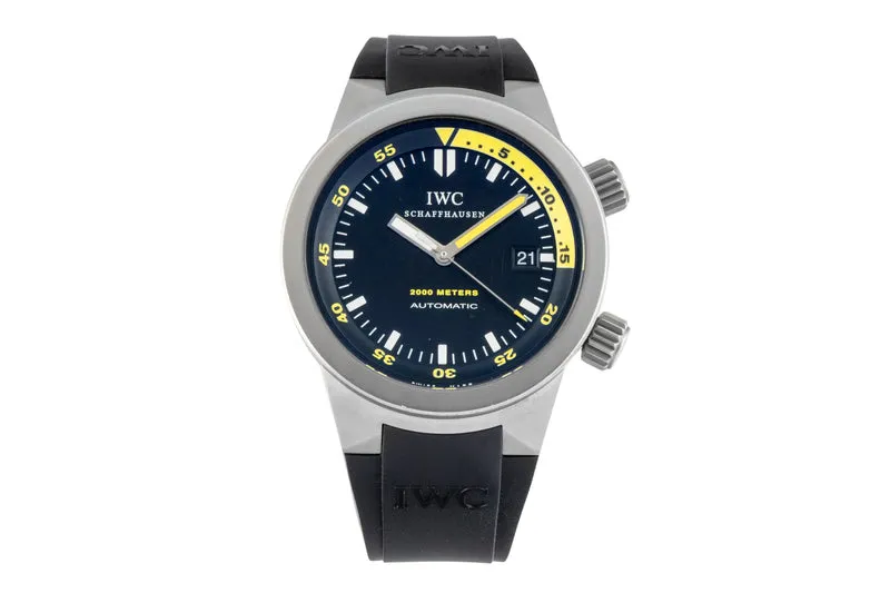 IWC Aquatimer titanium automatic men's watch IW353804 [2600757]