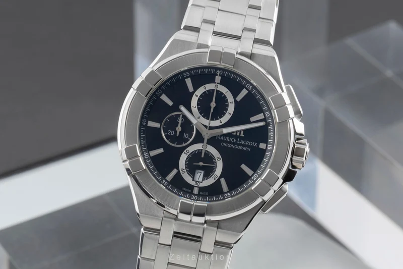 Maurice Lacroix Aikon chronograph steel quartz men's watch AI 1018-SS002-330-1 [2600841]