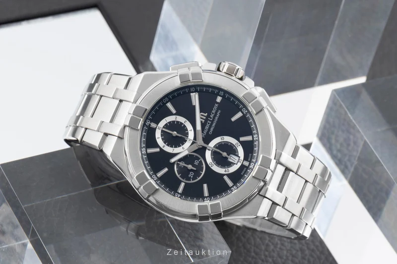 Maurice Lacroix Aikon chronograph steel quartz men's watch AI 1018-SS002-330-1 [2600841]