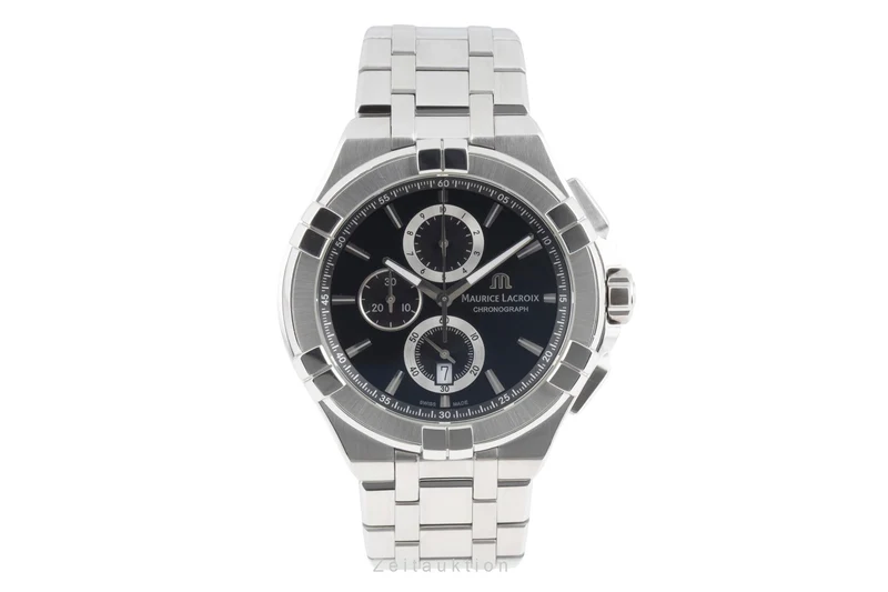 Maurice Lacroix Aikon chronograph steel quartz men's watch AI 1018-SS002-330-1 [2600841]