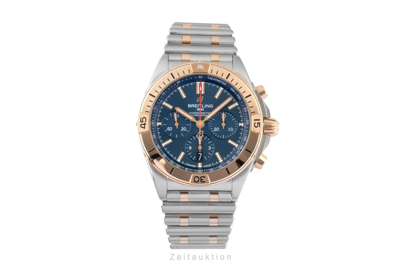 Breitling Chronomat chronograph steel / gold automatic men's watch UB0134101C1U1 LP: 14200EUR [2600506]