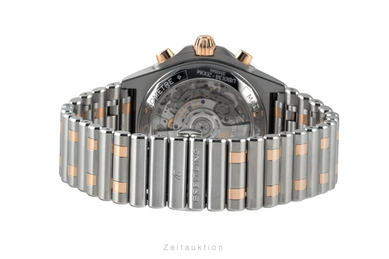 Breitling Chronomat chronograph steel / gold automatic men's watch UB0134101C1U1 LP: 14200EUR [2600506]