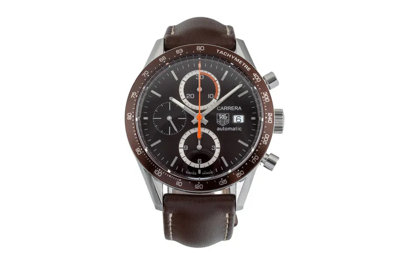 Tag Heuer Carrera chronograph steel automatic men's watch CV2013-4 [2600593]