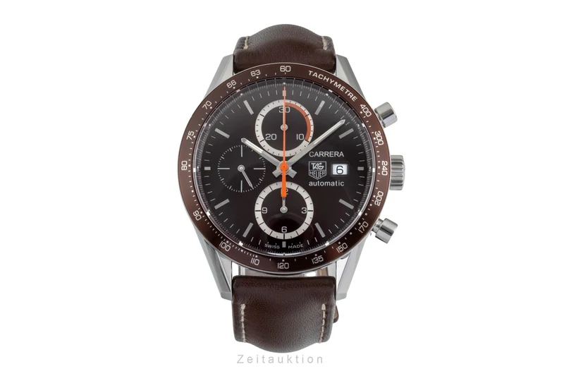 Tag Heuer Carrera chronograph steel automatic men's watch CV2013-4 [2600593]