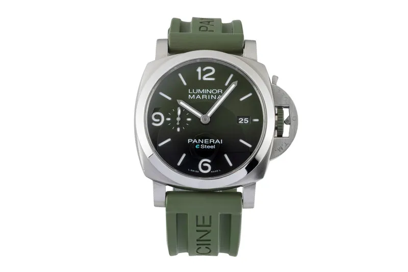 Panerai Luminor Marina steel automatic men's watch PAM01356 LP: 9600EUR [2600952]