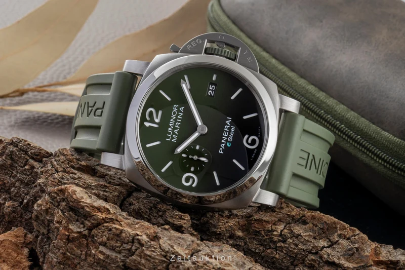 Panerai Luminor Marina steel automatic men's watch PAM01356 LP: 9600EUR [2600952]