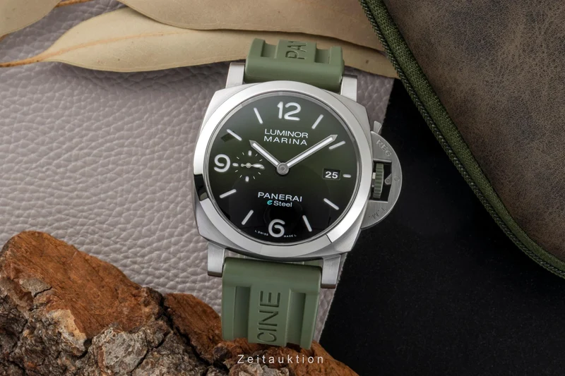 Panerai Luminor Marina steel automatic men's watch PAM01356 LP: 9600EUR [2600952]