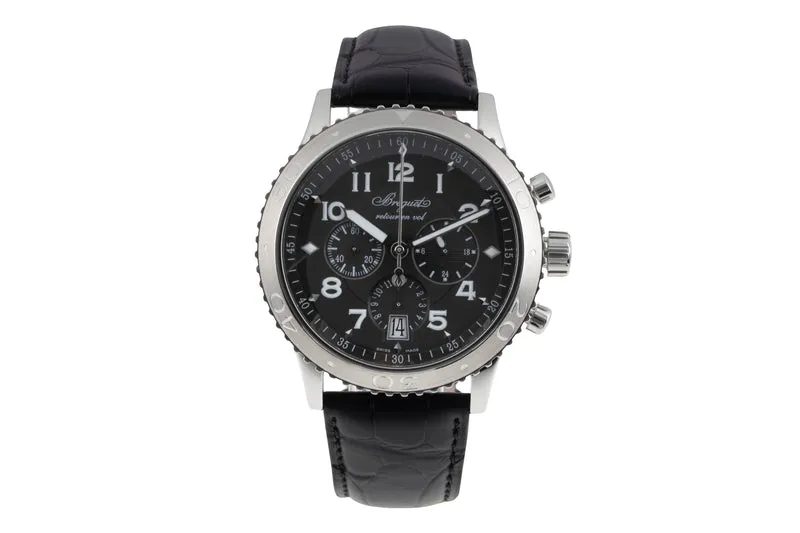 Breguet Type XXI chronograph steel automatic men's watch 3810ST/92/9ZU [2600826]