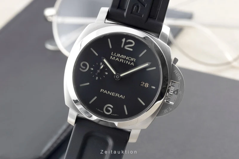 Panerai Luminor Marina steel automatic men's watch PAM00312 LP: 8900EUR [2600567]
