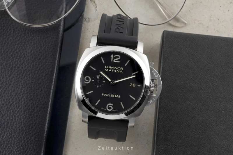 Panerai Luminor Marina steel automatic men's watch PAM00312 LP: 8900EUR [2600567]