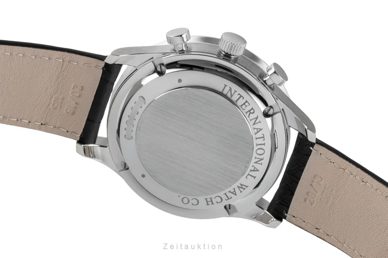 IWC Portugieser chronograph steel automatic men's watch IW371447 LP: 9100EUR [2600940]