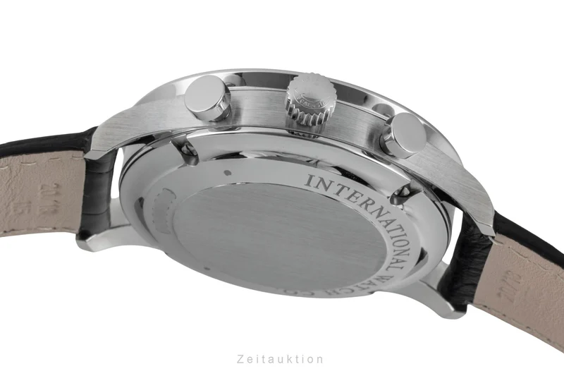 IWC Portugieser chronograph steel automatic men's watch IW371447 LP: 9100EUR [2600940]