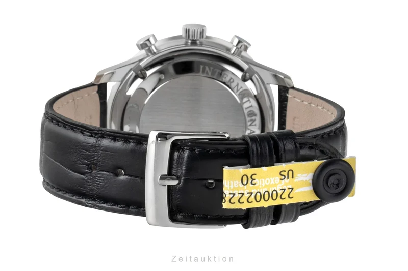 IWC Portugieser chronograph steel automatic men's watch IW371447 LP: 9100EUR [2600940]