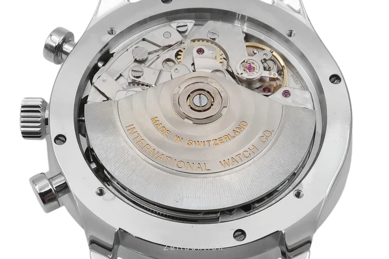 IWC Portugieser chronograph steel automatic men's watch IW371447 LP: 9100EUR [2600940]