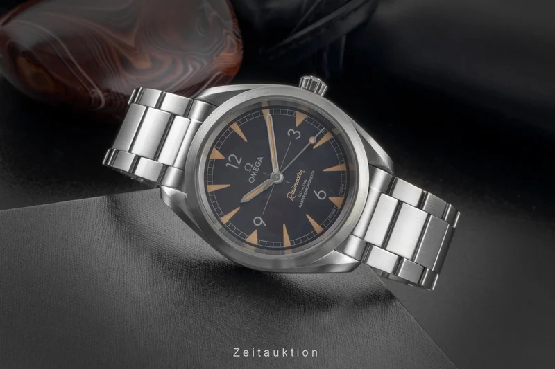 Omega Railmaster steel automatic men's watch 220.10.40.20.01.001 [2600027]