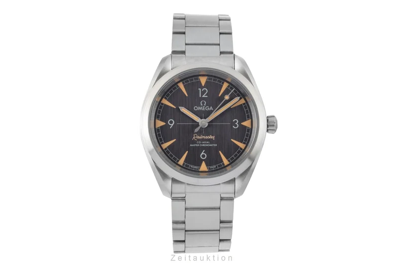 Omega Railmaster steel automatic men's watch 220.10.40.20.01.001 [2600027]