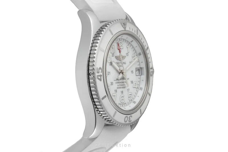 Breitling Superocean steel automatic women's watch A17312 LP: 3650EUR [2600873]