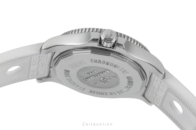 Breitling Superocean steel automatic women's watch A17312 LP: 3650EUR [2600873]