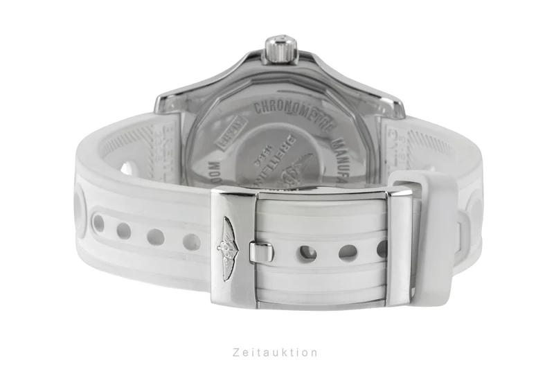 Breitling Superocean steel automatic women's watch A17312 LP: 3650EUR [2600873]