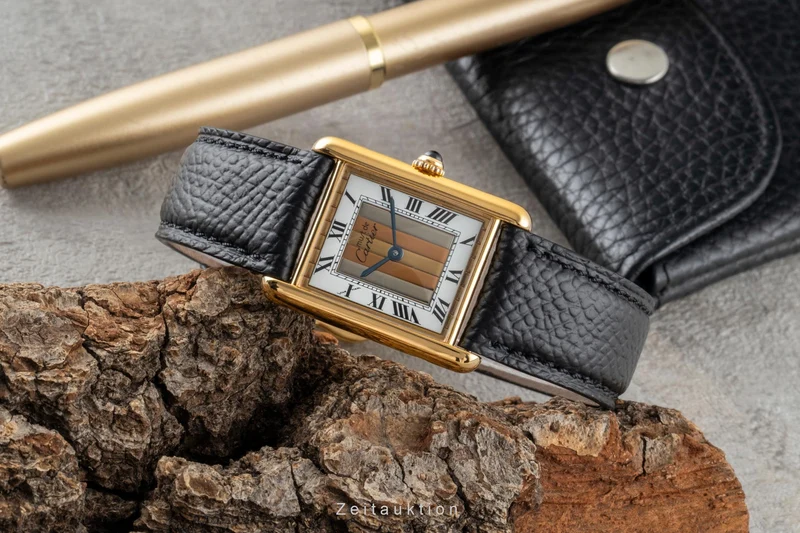 Cartier Vermeil silver-gilt quartz women's watch 590005 [2506826]