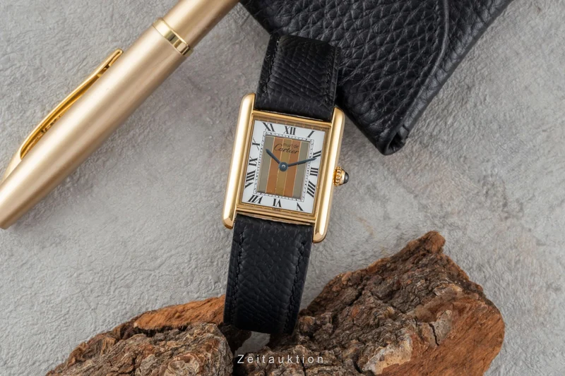 Cartier Vermeil silver-gilt quartz women's watch 590005 [2506826]