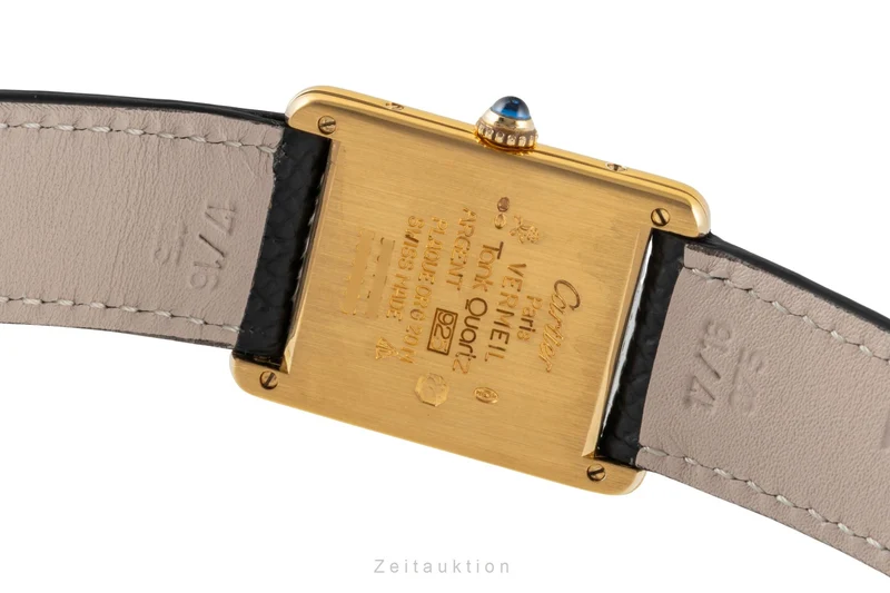 Cartier Vermeil silver-gilt quartz women's watch 590005 [2506826]