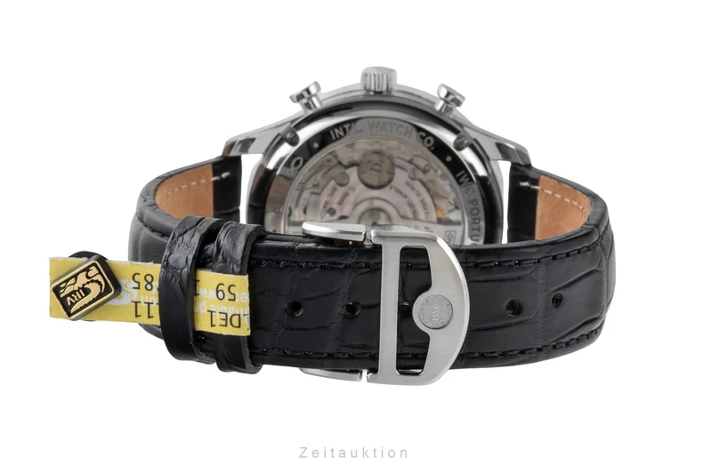 IWC Portugieser chronograph steel automatic men's watch IW371606 LP: 9100EUR [2600291]