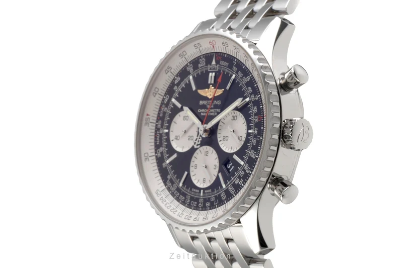 Breitling Navitimer 01 46 chronograph steel automatic men's watch AB012721/BD09 LP: 9850EUR [2600457]