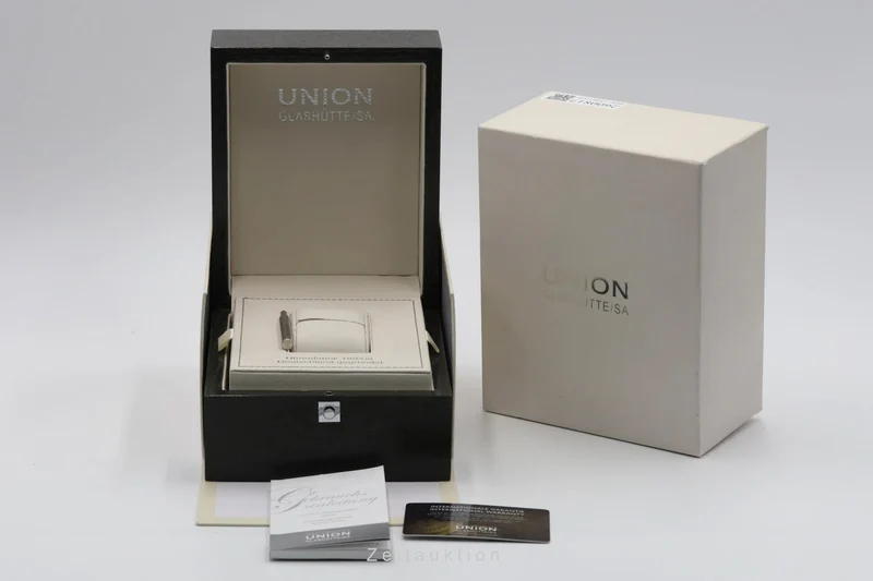 Union Glashütte Belisar chronograph steel automatic men's watch D002.627A LP: 2950EUR [2600817]