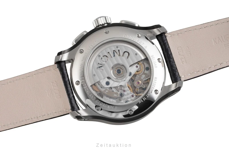 Union Glashütte Belisar chronograph steel automatic men's watch D002.627A LP: 2950EUR [2600817]