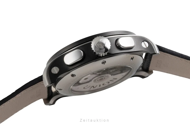 Union Glashütte Belisar chronograph steel automatic men's watch D002.627A LP: 2950EUR [2600817]