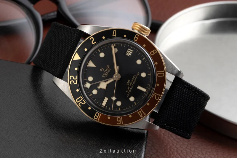 Tudor Black Bay steel / gold automatic men's watch 79833MN-0004 LP: 5150EUR [2600850]