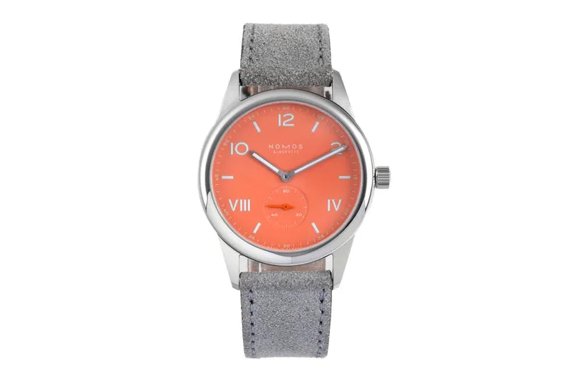 Nomos Club steel manual winding men's watch 725 LP: 1480EUR [2600808]