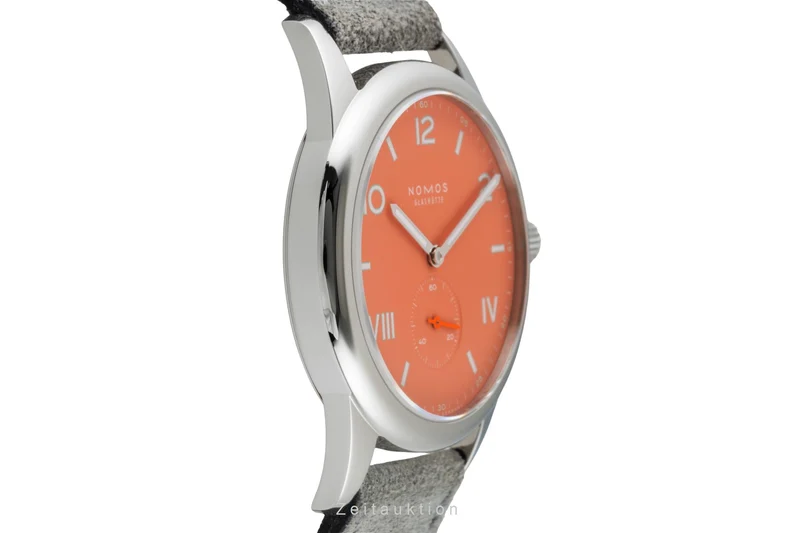 Nomos Club steel manual winding men's watch 725 LP: 1480EUR [2600808]