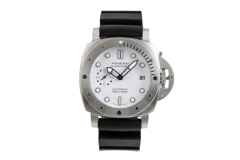 Panerai Submersible steel automatic men's watch PAM01223 LP: 9900EUR [2600430]