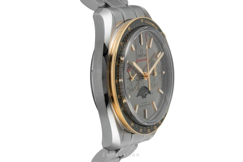 Omega Speedmaster chronograph steel / gold automatic men's watch 304.23.44.52.06.001 LP: 17000EUR [2506728]