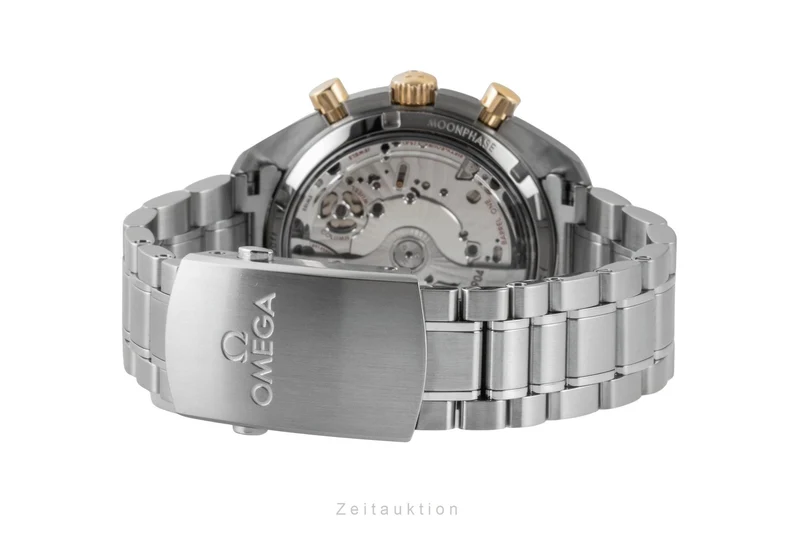Omega Speedmaster chronograph steel / gold automatic men's watch 304.23.44.52.06.001 LP: 17000EUR [2506728]