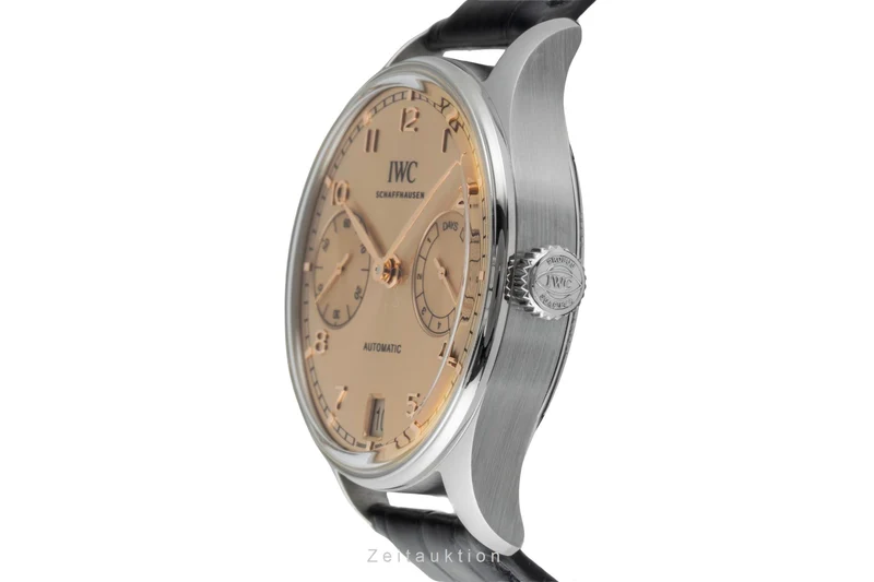 IWC Portugieser steel automatic men's watch IW501705 LP: 14000EUR [2600788]