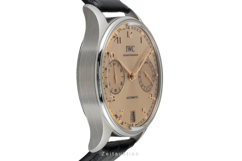IWC Portugieser steel automatic men's watch IW501705 LP: 14000EUR [2600788]