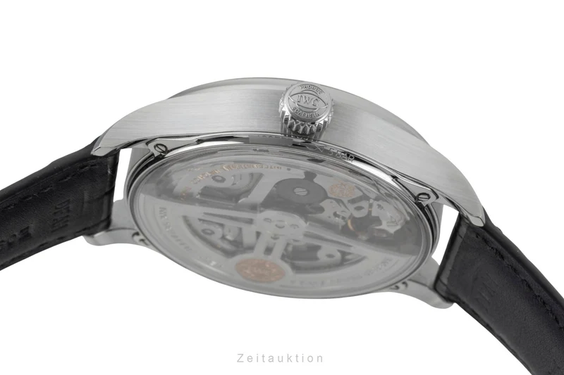 IWC Portugieser steel automatic men's watch IW501705 LP: 14000EUR [2600788]
