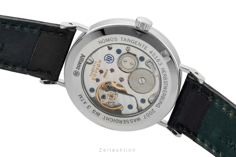 Nomos Tangente steel manual winding men's watch 101 [2600410]