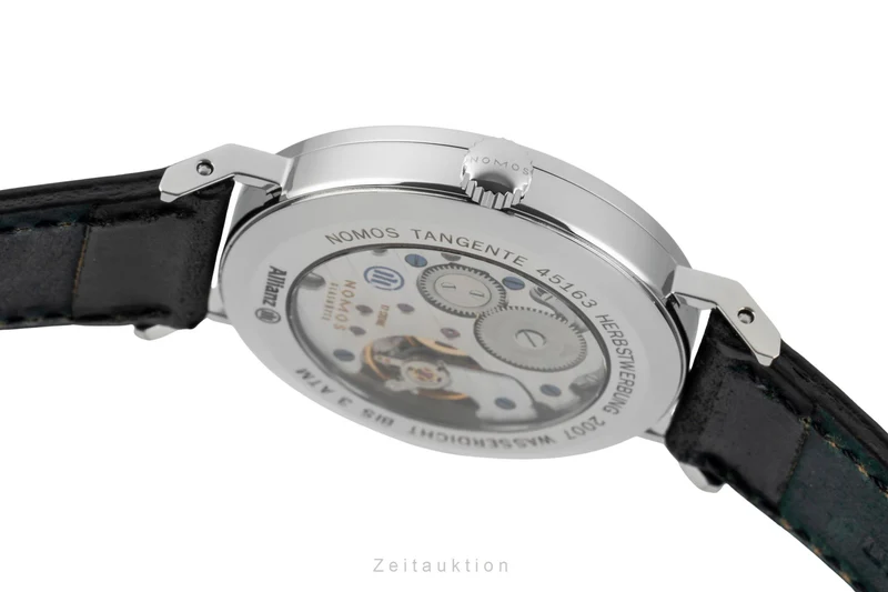 Nomos Tangente steel manual winding men's watch 101 [2600410]