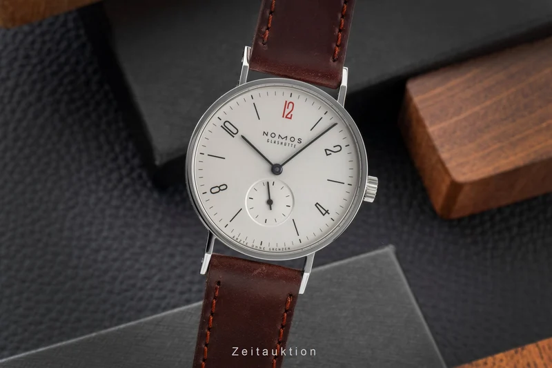 Nomos Tangente steel manual winding men's watch Tangente Ärzte ohne Grenzen Limited [2600811]