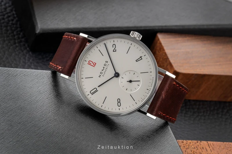 Nomos Tangente steel manual winding men's watch Tangente Ärzte ohne Grenzen Limited [2600811]