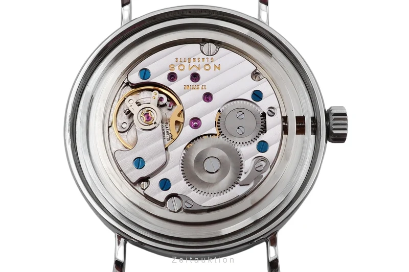 Nomos Tangente steel manual winding men's watch Tangente Ärzte ohne Grenzen Limited [2600811]