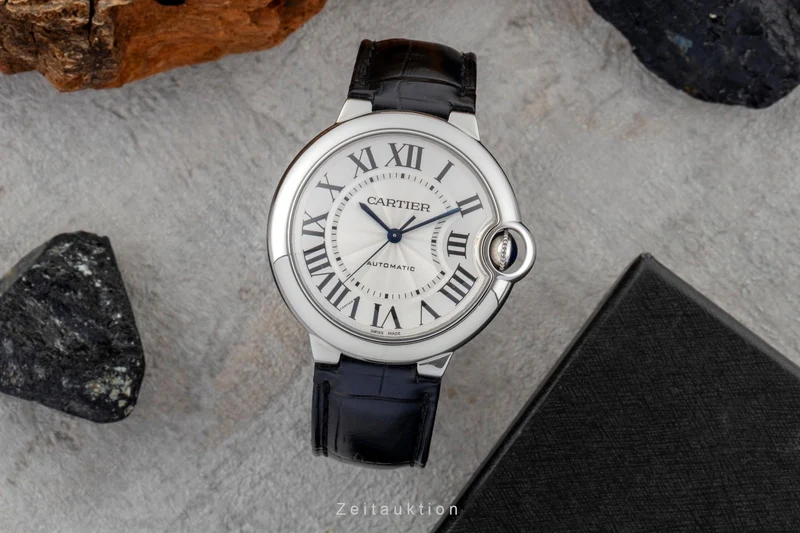 Cartier Ballon Bleu de Cartier steel automatic men's watch W69017Z4 LP: 6500EUR [2600470]
