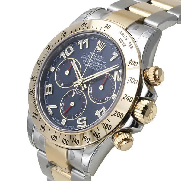 Rolex Daytona Cosmograph 116523 Blau Arabisch